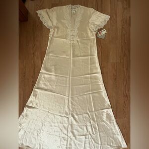 Ivory Lace Trimmed Chemise